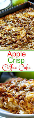 Apple Crisp Coffee Cake Spicy Southern Kitchen Recipe Breakfast Sweets Apple Recipes Coffee Cake Recipes