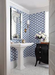 14 Stunning Takes On Classic Blue And White Modern Small Bathrooms Blue Rooms Bathroom Design Small