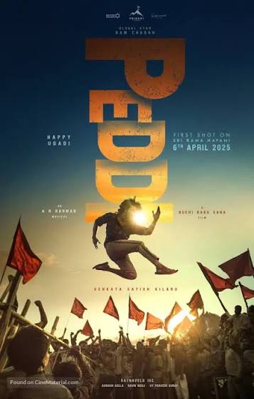 Peddi 2026 Movie Poster