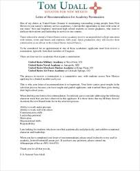 Free 4 Sample Military Letter Of Recommendation In Pdf