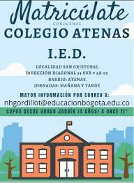 Cuenta oficial de la secretaría de educación del distrito (sed). Matriculas 2021 Red Academica