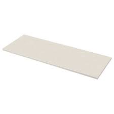 You may already have your other decorative kitchen ideas in place, your wall colors picked out, cabinets designed and an idea of the finish you want from your kitchen worktop, and so which type of countertop material you choose is vital to bring it all to life. Saljan White Stone Effect Laminate Worktop 246x3 8 Cm Ikea
