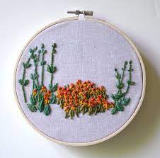 Cross stitch pattern landscape, ocean cross stitch pattern beach, modern cross stitch pattern, sea cross stitch, island cross stitch as this is. Tutorial How To Embroider Your Own Freehand Landscape Amanda Farquharson