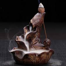 When the smoke filters out of the burner, it gives the appearance that the creature is breathing smoke. Reduced Incense Stick Holder Incense Stick Burner Incense Holder Pottery Swirls Stoneware Handmade Incense Holders Home Living Delage Com Br