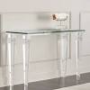 Plastic/ acrylic debika 43.25'' console table. 1