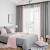 Bedroom Grey And Pink Curtains