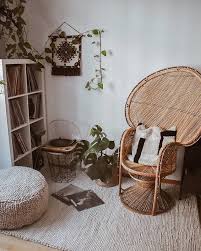 Natural Vibes With Our Ravi Pouf Picture By Melanie Licht On Instagram Home Decor Wicker Chair Home