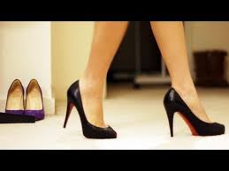 High heels can be *relatively* comfortable, but you need to get used to them. How To Walk In Heels Stilettos P Youtube