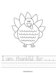 I Am Thankful For Worksheet Thanksgiving Worksheets Kindergarten Thanksgiving Worksheets Thanksgiving Worksheets Preschool