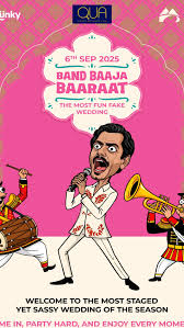 Get ready for the ‘Most Fun Fake Wedding’ in Dehradun! 🥁🎺🎤 , Join us on  6th Sep 2025 for Band Baaja Baaraat at Mall of Dehradun. Come in, party  hard, and enjoy every moment of this staged yet sassy ...