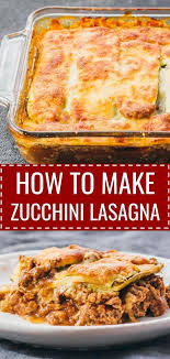 This Easy Zucchini Lasagna Is A Great Low Carb And Healthy Alternative To Your Typical Lasagna Keto Lowcar Recipes Zucchini Lasagna Low Carb Zucchini Lasagna