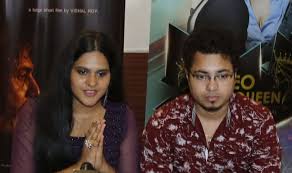 Meghna Mishra And Arin Das At The Launch Of Jeeoguru Mobile Entertainment Red Leather Jacket Leather Jacket Product Launch 15 june 2019 by bollywood actor arbaaz khan, lalit arbaaz khan, lalit pandit, kainaat arora and stars launch jeeoguru app latest bollywood news. pinterest