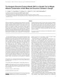 Abbas beltran tanımıyo › türkçe: Pdf The Atoxigenic Biocontrol Product Aflasafe Sn01 Is A Valuable Tool To Mitigate Aflatoxin Contamination Of Both Maize And Groundnut Cultivated In Senegal