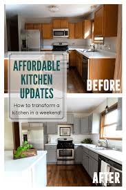 affordable kitchen updates in a weekend