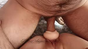 He inserted a artificial pussy into the vagina and fucks