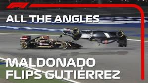 We are so incredibly thankful that romain grosjean was able to walk away from this crash in bahrain on sunday. Maldonado And Gutierrez Crash 2014 Bahrain Grand Prix Youtube