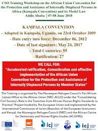 Cso Training Workshop On Kampala Convention The African Centre For Democracy And Human Rights Studies