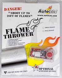 Autoloc Power Accessories 9647 Dual Exhaust Flame Thrower Kit Exhausted Hot Rods Cars Flamethrower