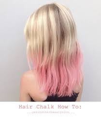 Playful hair colors are everywhere, on all ages and all genders and hair chalk lets you join in the fun blondes: Yet Another Beauty Site In 2020 Hair Chalk Hair Color Pink Temporary Hair Color