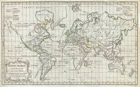 Detailed Map Of The World From 1784 3500x2171 World Map Map Old Maps