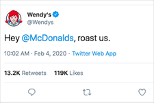 Instagram top 10 wendy's most savage twitter roasts subscribe goo.gl/q2kkrd if you're not following the wendy's twitter account Wendy S Never Directly Named Mcdonald S In Trolling Tweets Until Now Pr Week