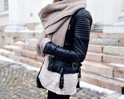 Leather Jacket Zara Scarf Tiger Of Sweden Sweater Zara Boots Primeboots Gifted Fashion Autumn Winter Fashion Winter Fashion