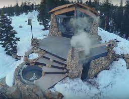 Mike Basich S Backcountry Stone Cabin Tiny House Design Off Grid Tiny House Stone Cabin Off Grid Cabin
