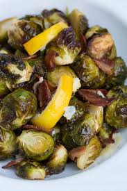 If possible start frying them with the flat edge facing down. Lemon Bacon Roasted Brussels Sprouts The Kitchen Magpie