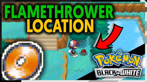 All Tm Locations In Pokemon Black & White - Youtube