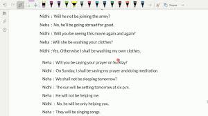 We did not find results for: Easy English Future Continuous Tense Dialogue 36 Youtube