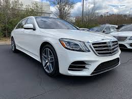 Every used car for sale comes with a free carfax report. Mercedes Benz S560 4matic Sedan