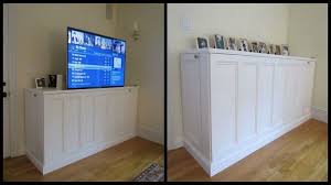 The optional guides and all hardware to install the lift are included, but the cabinet lid and the actual hinges are not included). Diy Tv Lift Cabinet Diy Projects For Everyone