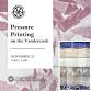 Letterpress Workshop: Pressure Printing — North event image