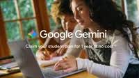 Start the semester with one year of Gemini, on us