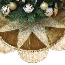 Woodland forest animals corduroy & felt christmas tree skirt great outdoors. Woodland Valery Madelyn 120cm Woodland Velvet Christmas Tree Skirt 3d Reindeer And Embroidery Design With Plush Trim Border Themed With Christmas Ornament Not Included Seasonal Decor Amazon Com Au