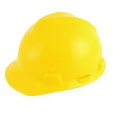 Msa 463944 V Gards Cap Style Hard Hat With Staz On Pin Lock Suspension Yellow Hard Hat Cap Hats