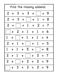 Missing Addends Worksheets First Grade In 2020 Missing Addend First Grade Worksheets 2nd Grade Worksheets