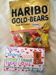 Idea For Secret Sister I Made This For Her At The End Of The Season Once She Already Knew It Was Me Cheerleading Gifts Cheer Gifts Buddy Gifts