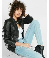 Petite Double Peplum Minus The Leather Jacket Womens Black Leather Jacket Vegan Leather Jacket Leather Jacket