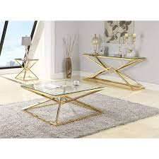 This set includes two end tables and a coffee table, each crafted from a blend of reclaimed solid and engineered wood. Mercer41 Nelsonville 3 Piece Coffee Table Set Wayfair