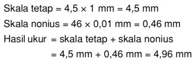 Check spelling or type a new query. Pengukuran Tebal Batang Terlihat Seperti Gambar Berikut Mas Dayat