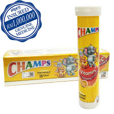 Choose from vitamin c tablets, chewables, gummies, packets, and liquid at gnc. Clearance Champs Vitamin C 250mg Plus Zinc Effervescent 15s Alpro Pharmacy