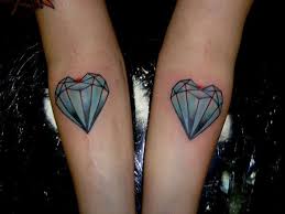 single command diamond tattoos diamond heart tattoo diamond tattoo designs