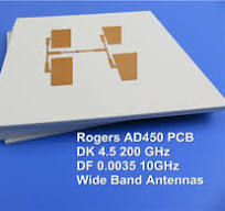 Rogers AD450 High Frequency PCB Built on 10mil 0.254mm ...