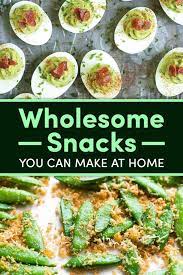 15 Homemade Wholesome Snacks To Keep You Full Between Meals Wholesome Snacks Quick Healthy Snacks Diy Healthy Snacks