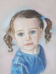 Custom Portrait From Photo, Child Portrait Painting, Baby Kids Children  Portrait Commission, Pastel Portrait
