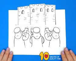 Select from 35919 printable crafts of cartoons, nature, animals, bible and many more. Joshua And The Wall Of Jericho Craft 10 Minutes Of Quality Time