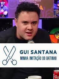 Gui Santana e sua icônica imitação do Ratinho