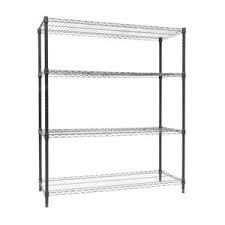 رف سلك 4 طبقات أعمال خفيفة 120 45 140سم Free Standing Shelvi رفوف لوازم التنظيم والتخزين لوازم المنزل جميع فئات ساكو Saco Store