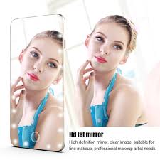 Today, we are featuring the makeup artist network's black studio makeup case with led lights, mirror, and legs.this portable lighted makeup studio is perfect. 2 Colors 5 5 Inches Makeup Mirror With Lights Vanity Mirror With 23 Led Lights Hd Flat Mirror Cosmetic Mirrors Smart Mirrors Buy At The Price Of 19 32 In Aliexpress Com Imall Com